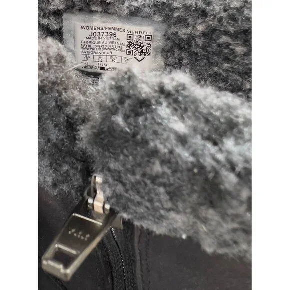 Merrell Coldpack 3 Thermo Mid Zip Waterproof Women's Shoes Black Sz. 9 Leather - Picture 4 of 13